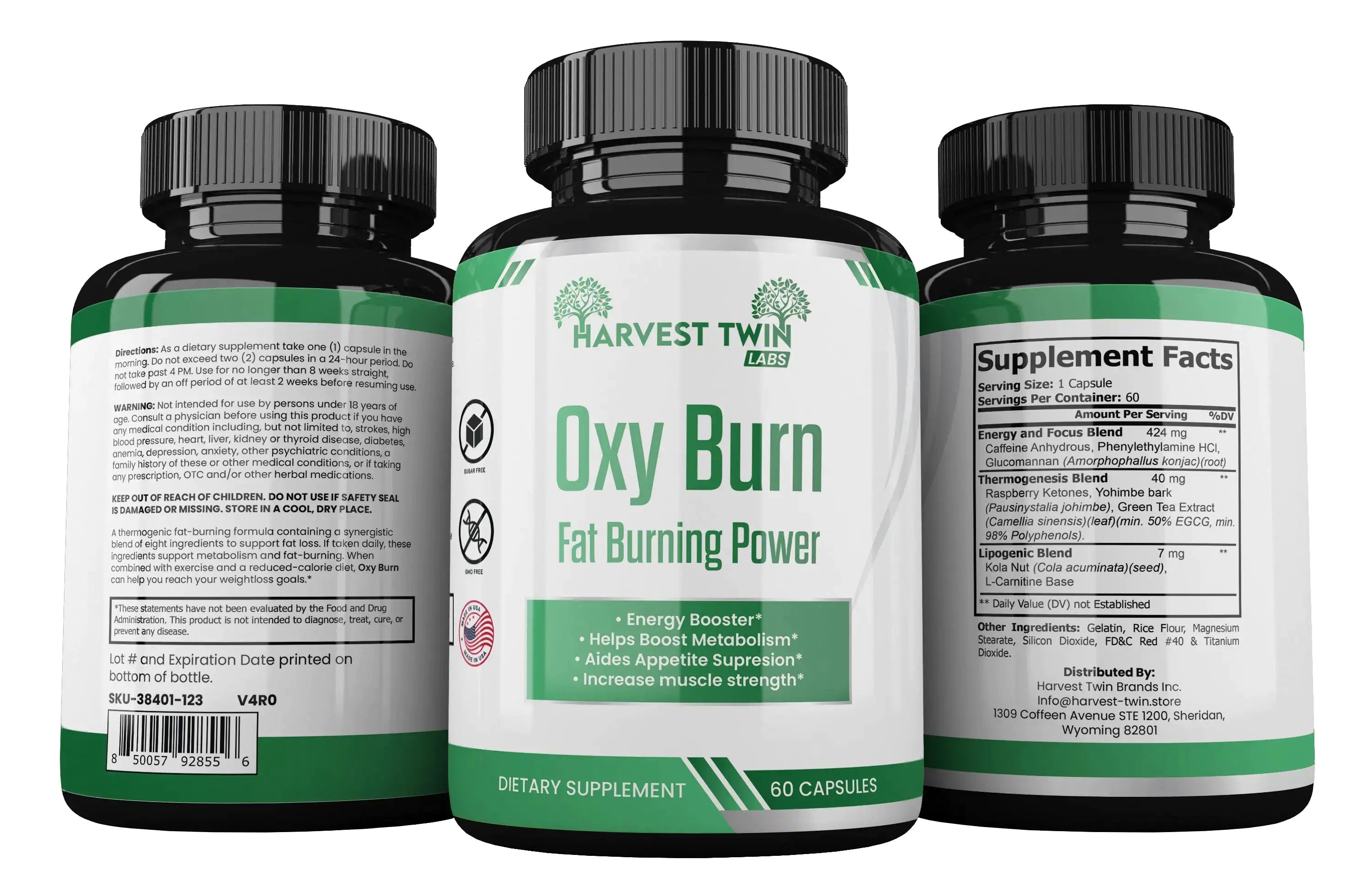 Oxy Burn ; Rapid Fat burner