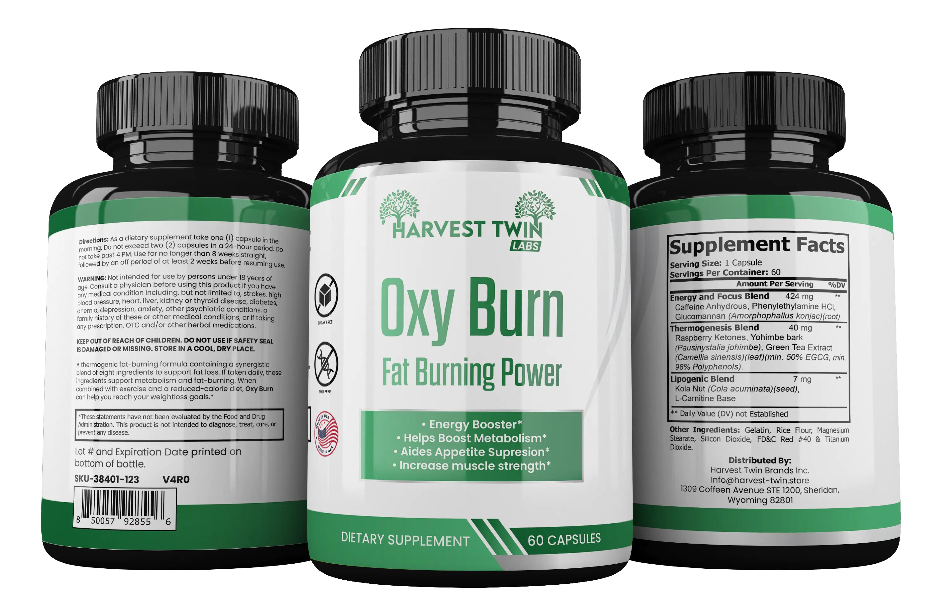 Oxy Burn ; Rapid Fat burner